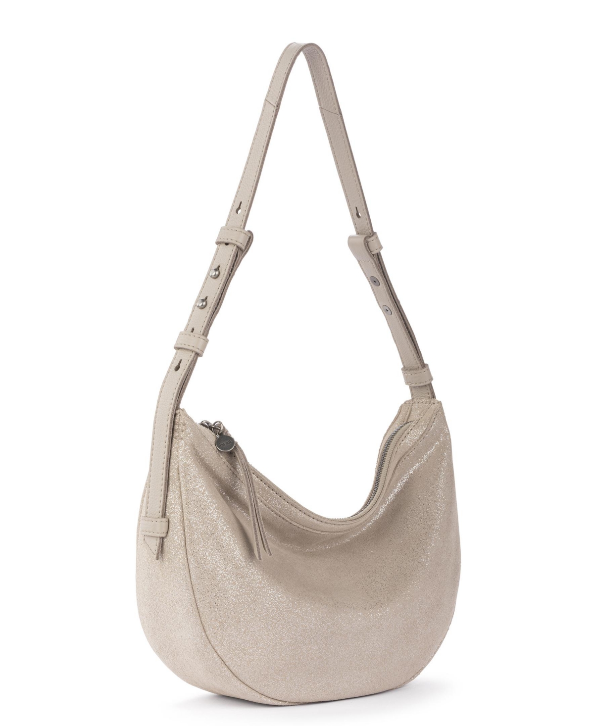 The Sak Tess Leather Medium Shoulder Bag In Neutral