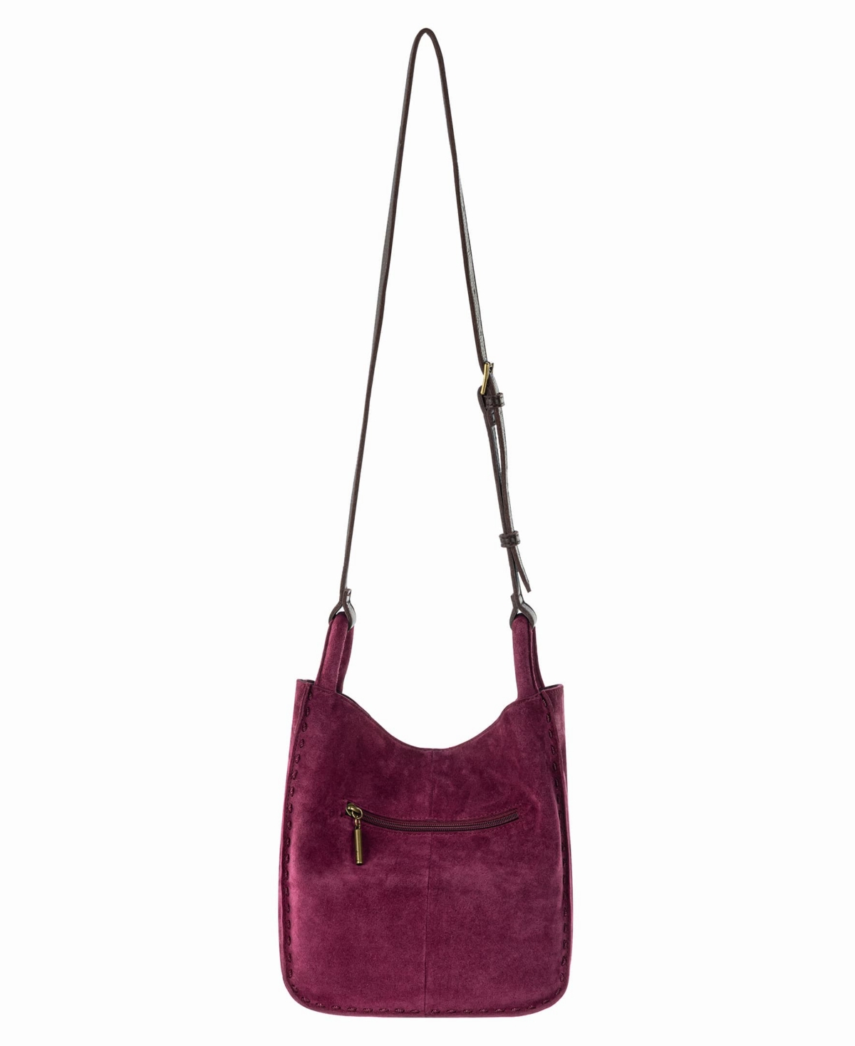 The Sak Los Felis Leather Small Crossbody Bag In Purple
