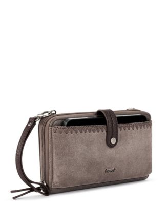 Iris Leather Smartphone Convertible Crossbody Wallet - Macy's