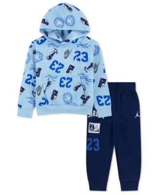 Boys' Toddler 2T-4T Long-Sleeve Hoodie and Jogger Pants, 2-Piece Set