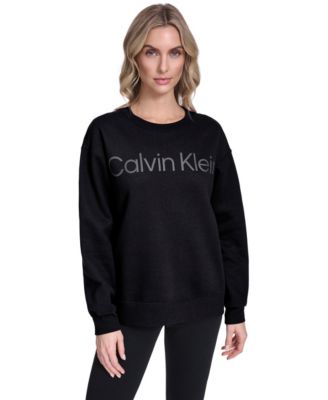 Women's Puff Print Logo Crewneck Sweatshirt