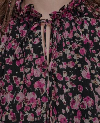 Women's V-Neck Long-Sleeve Top