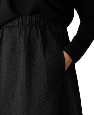 Women's Quilted A-Line Skirt