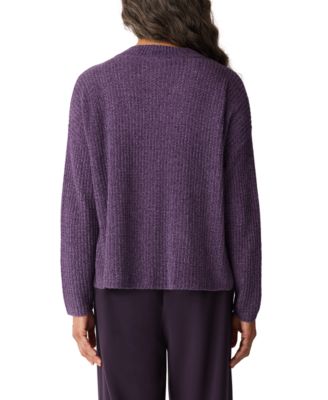 Women's V-Neck Long-Sleeve Sweater