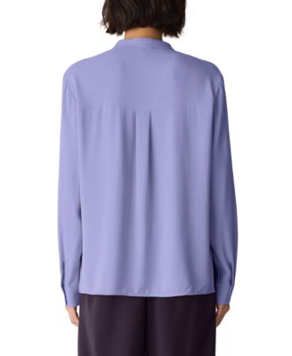 Women's Mandarin Collar Top