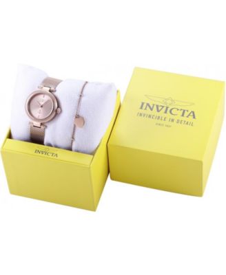 Women's 49083 OCEAN VOYAGE Quartz PC21J Rose Gold Dial Watch