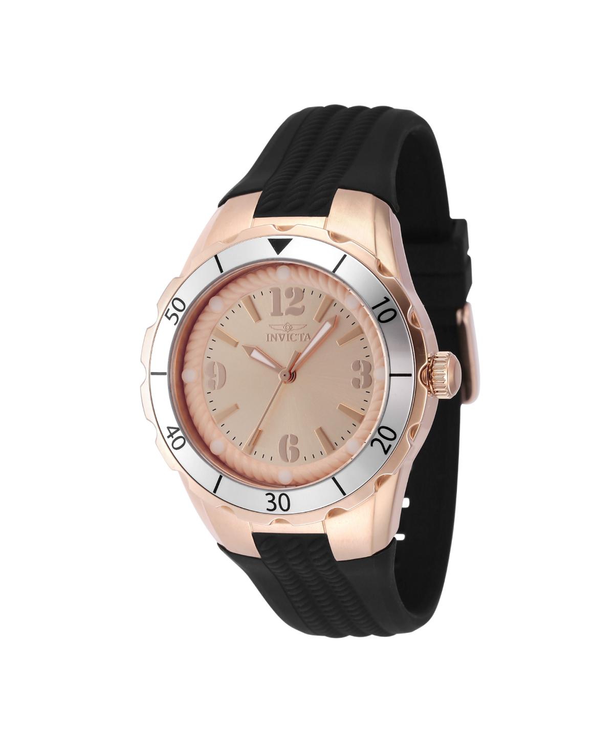 Invicta Women's 48854 Angel Quartz PC21 Rose Gold Dial Watch