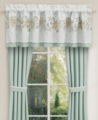 Spring Social Window Straight Valance, 18" x 72"