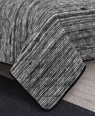 Dalton Sleek Stripe 3-Pc. Quilt Set, Full/Queen