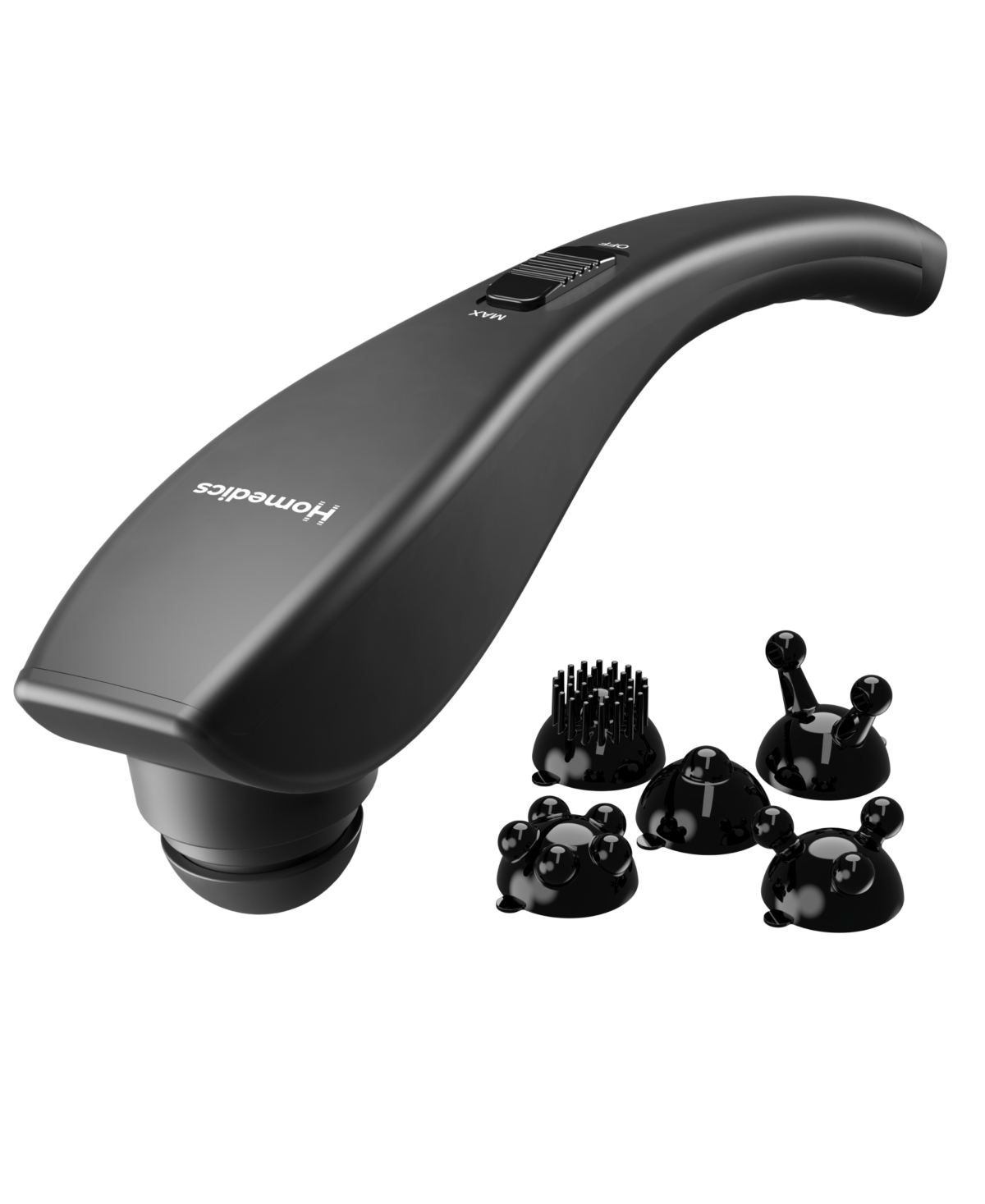 Homedics Deep Tissue Percussion Handheld Massager In Black