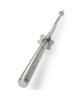 60" Standard Barbell with Star-lock collars, 300 lbs weight capacity