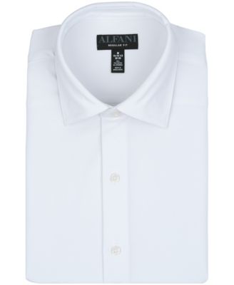 Men's Solid Long-Sleeve Dress Shirt