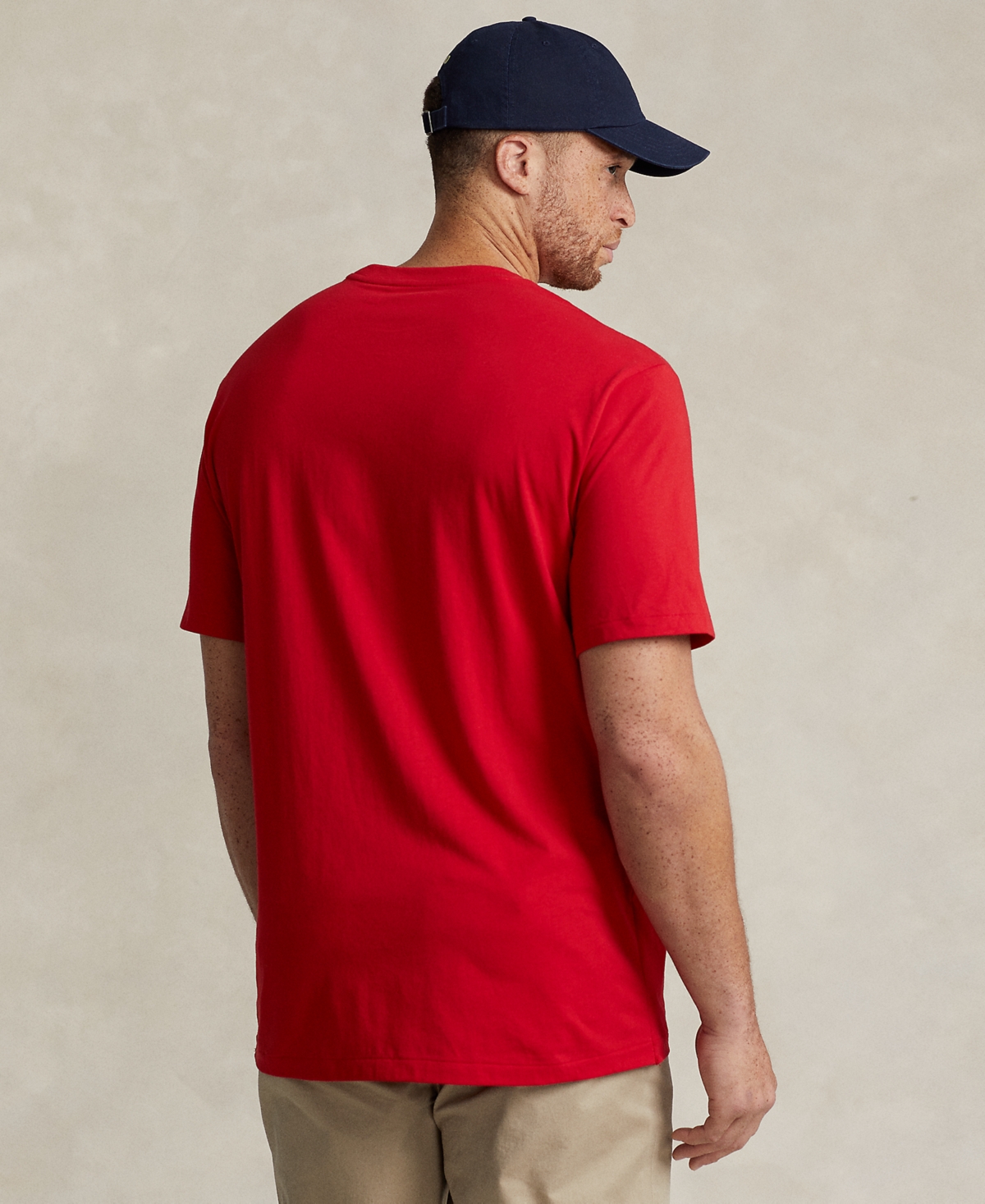 Polo Ralph Lauren Men's Big & Tall Crew-Neck Pocket T-Shirt