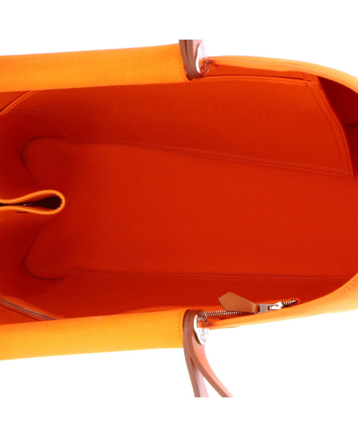 Pre-Owned Hermes 39 Cabag Elan Toile and Leather