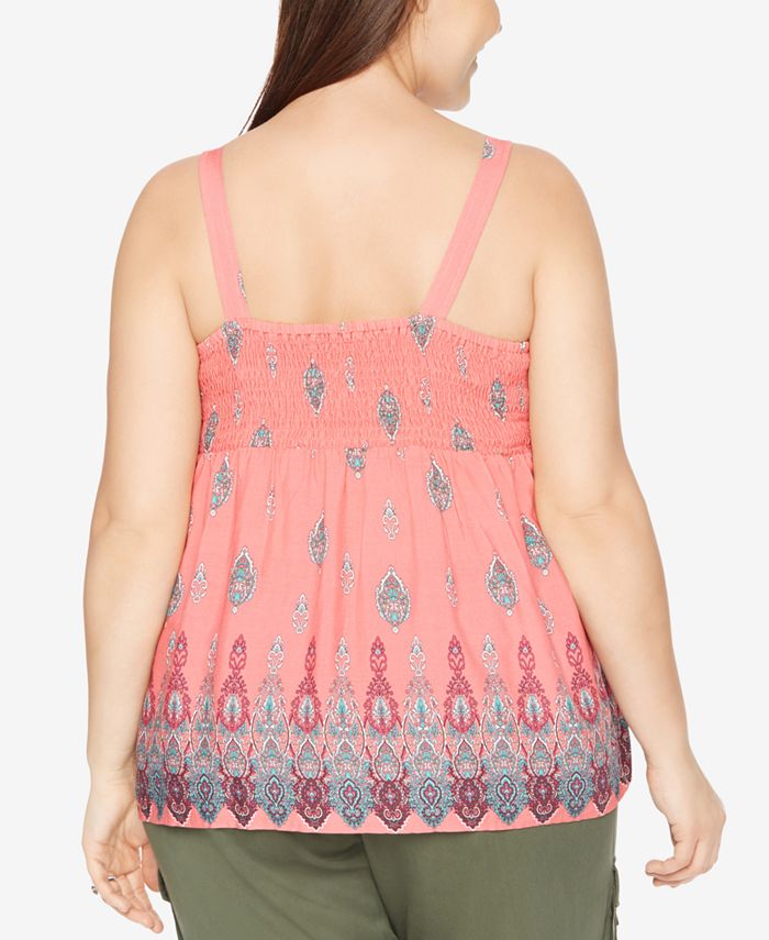 Motherhood Maternity Plus Size Printed Blouse Macy's