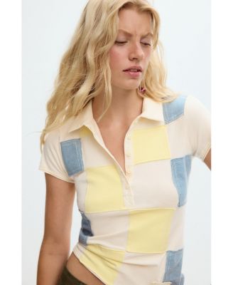 Women's Polo T-shirt patch