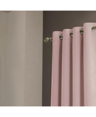 Anchorage Blackout Grommet Single Curtan Panel - 54x90", Blush