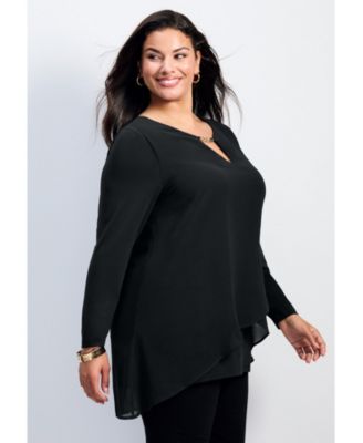 Women's Fantasia Overlay Chain Tunic