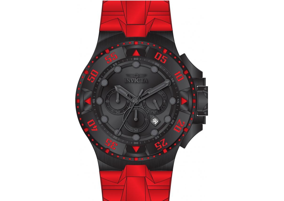 Invicta Men's 48540 Excursion Quartz VD53 Grey, Black Dial Watch