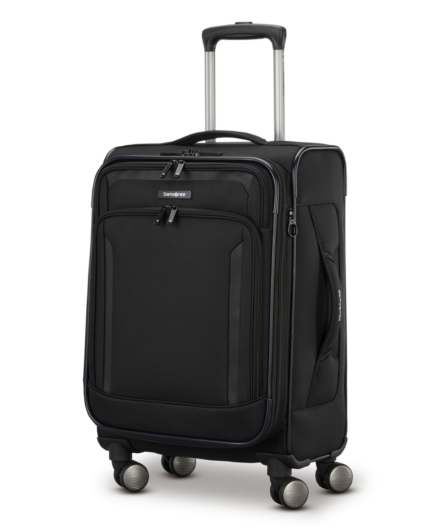 Чемодан Samsonite X-Tralight 4 Carry-On Expandable Spinner, Created for Macy's, цвет: Чёрный — фото 2