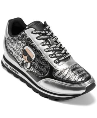 KARL LAGERFELD PARIS - Women's Meade Lace-Up Sneakers