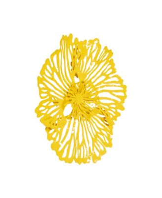 Flower Extra Small Metal Wall Art