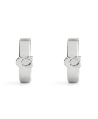 Signature C Huggie Earrings