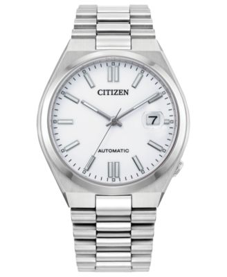 Citizen - Men's Silver Stainless Steel Watch 40mm