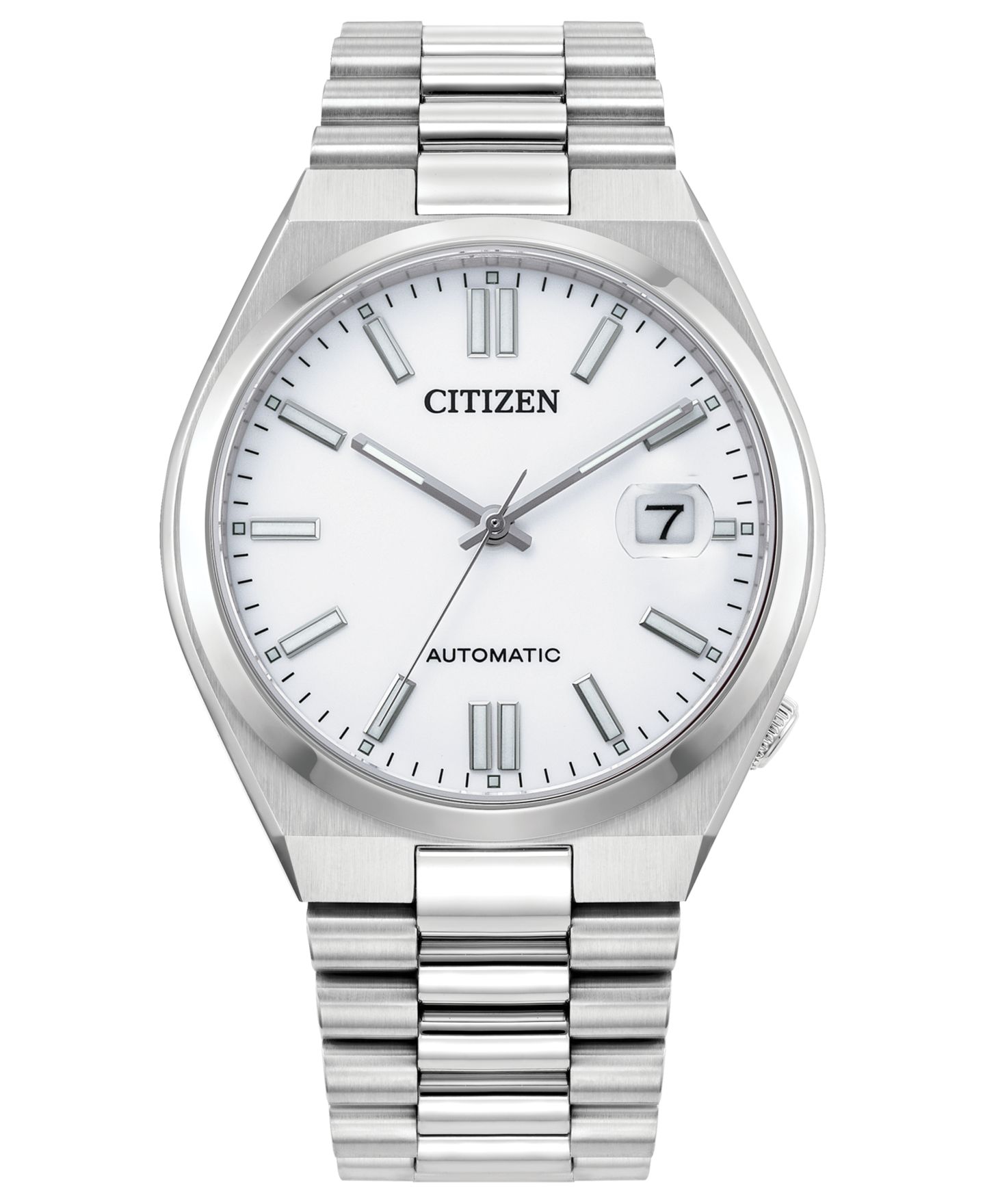 Мужские часы Citizen Tsuyosa Automatic Stainless Steel Bracelet Watch 40mm — фото 1