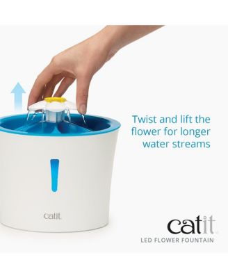 Flower Fountain w/ LED Nightlight