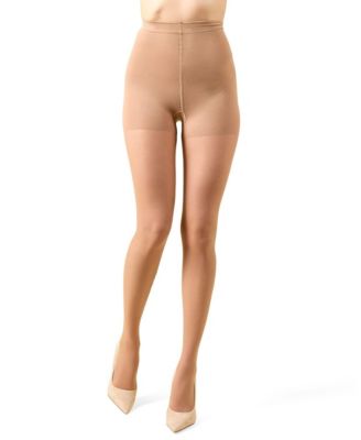 Women's Cotton On Top Light Support 30 Denier Pantyhose