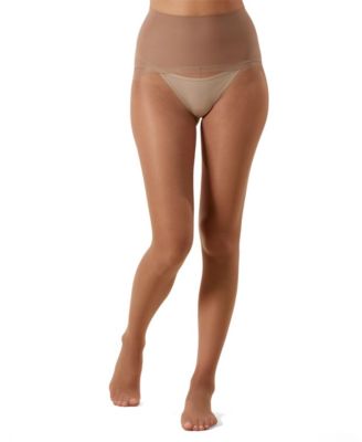 Women's Crystal Sheer Seamless Top 12-Denier Pantyhose