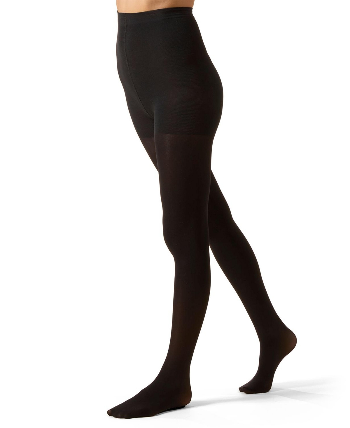 MeMoi Women's Cotton On Top Perfectly Opaque 60 Denier Tights