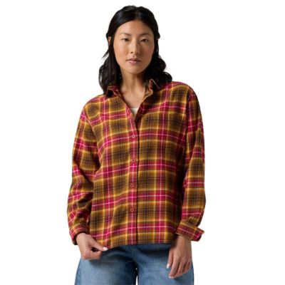 Women's Venture Classic Flannel Shirt Button Ups