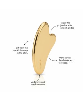 MyoLift Kansa Facial Gua Sha Tools, 2-Pc. Set