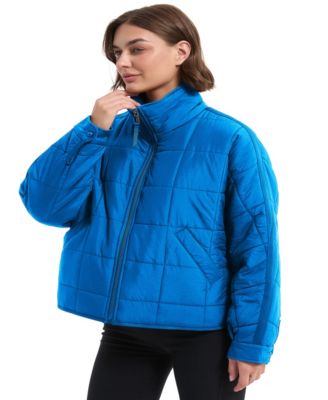 Women's Crinkle Oversized Quilted Jacket