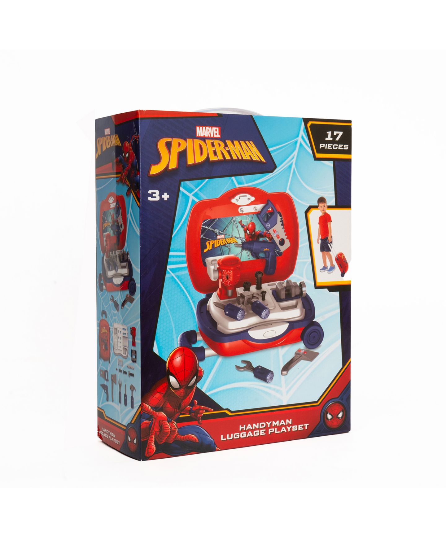 Детские игрушки World Tech Toys Spider-Man Handyman 17-Piece Tool Set, Ages 3+ — фото 6