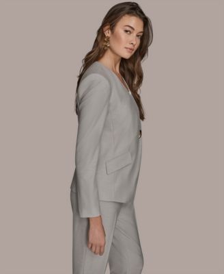 Women's One-Button Blazer
