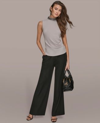 Women's Embellished Sleeveless Top