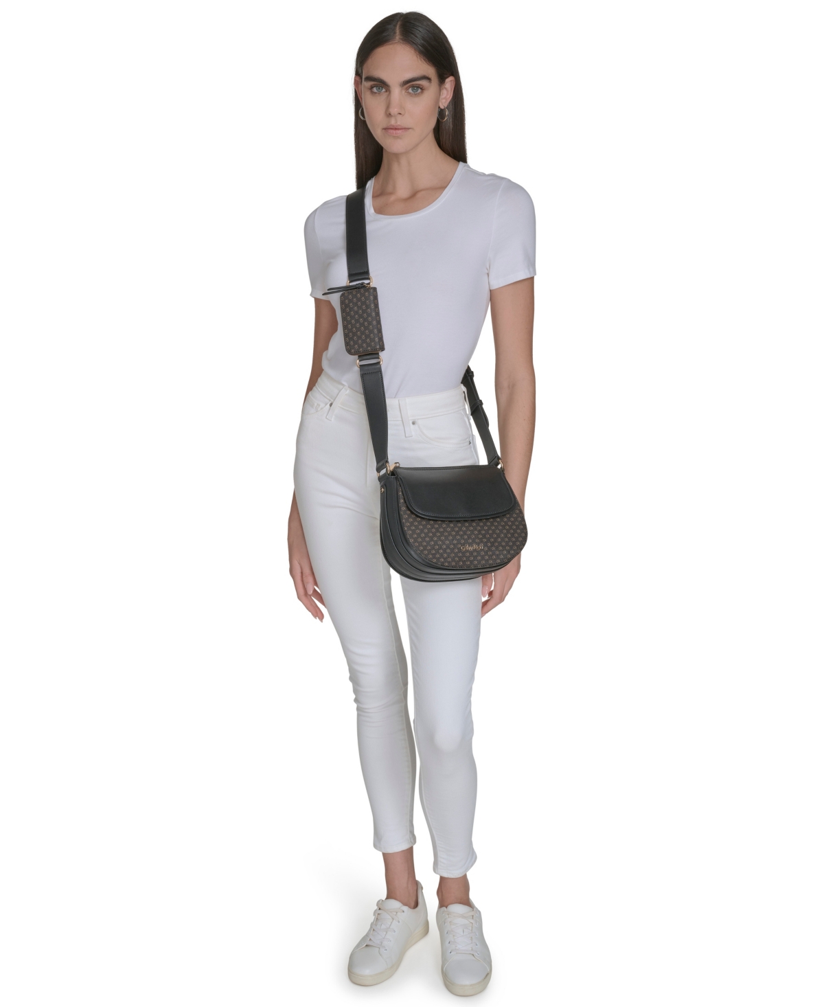 Calvin Klein Women's Bella Mini Crossbody Bag In Black