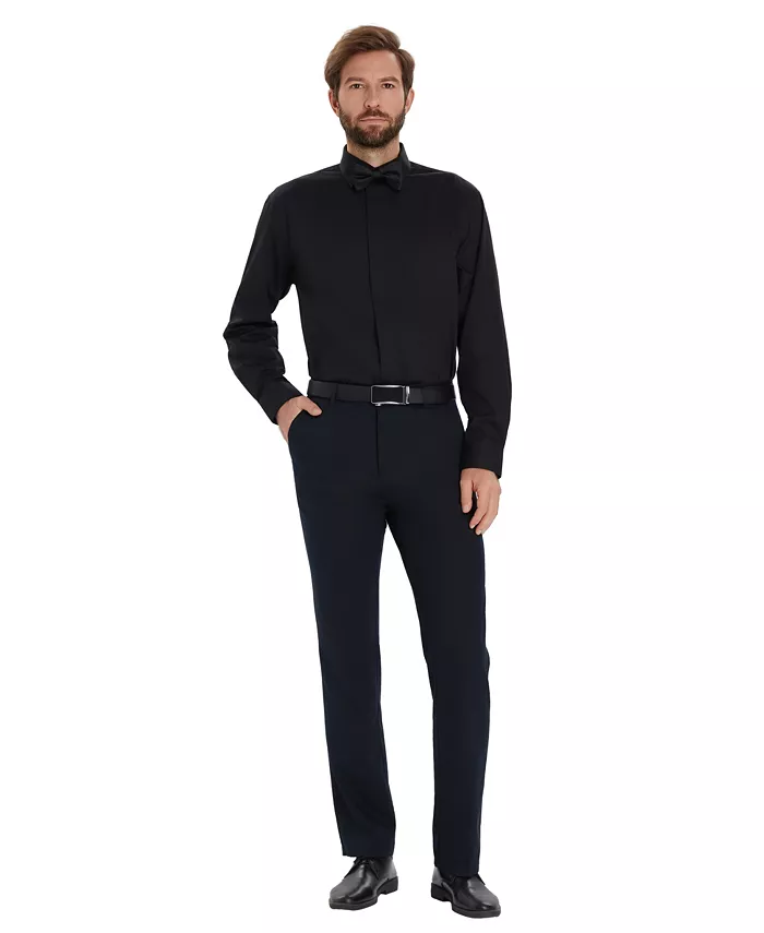 Men's Formal Solid Regular Fit Dress Shirt - thumbnail 10