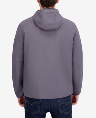 Men's Hooded Transitional Zip Front Jacket