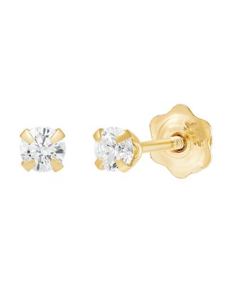 3-Piece Stud Earring Set in 10k Yellow Gold