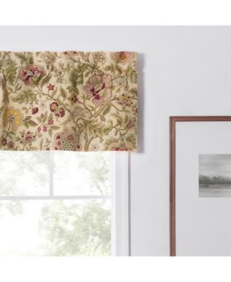 Regency Straight 3" Rod Pocket Valances for Windows 50" x 15" Antique