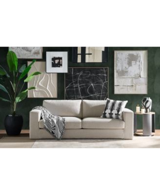 1 piece polished stainless steel base Flare End Table