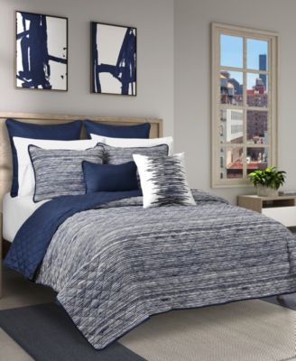 Dalton Sleek Stripe 2-Pc. Quilt Set, Twin/Twin XL