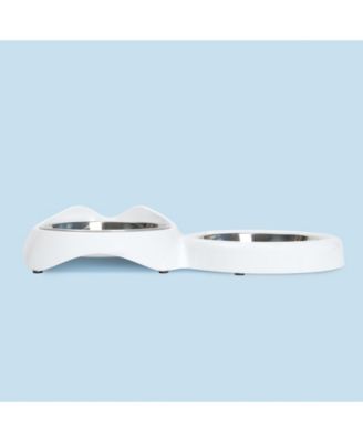 Pixi Double Dish White extra bowl