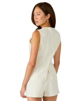 Women's Wesley Short-Sleeve Button Front Top