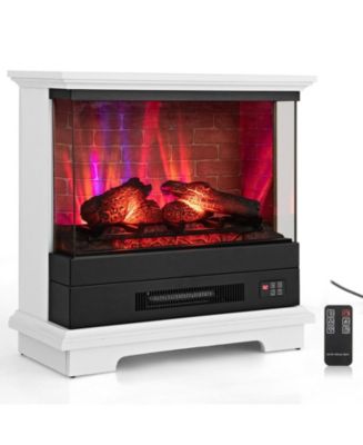 SUGIFT 27 Inch Freestanding Fireplace with Remote Control - Macy's