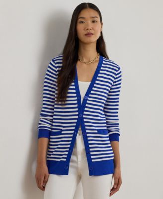 Lauren Ralph Lauren - Women's Long-Sleeve V-Neck Cardigan